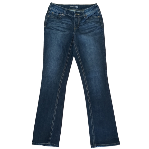 ❗$1 Bundled❗MAURICES Medium Wash Bootcut Jeans 1/2 - Picture 2 of 5